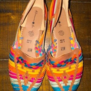 Handcrafted Multicolor Leather Shoes